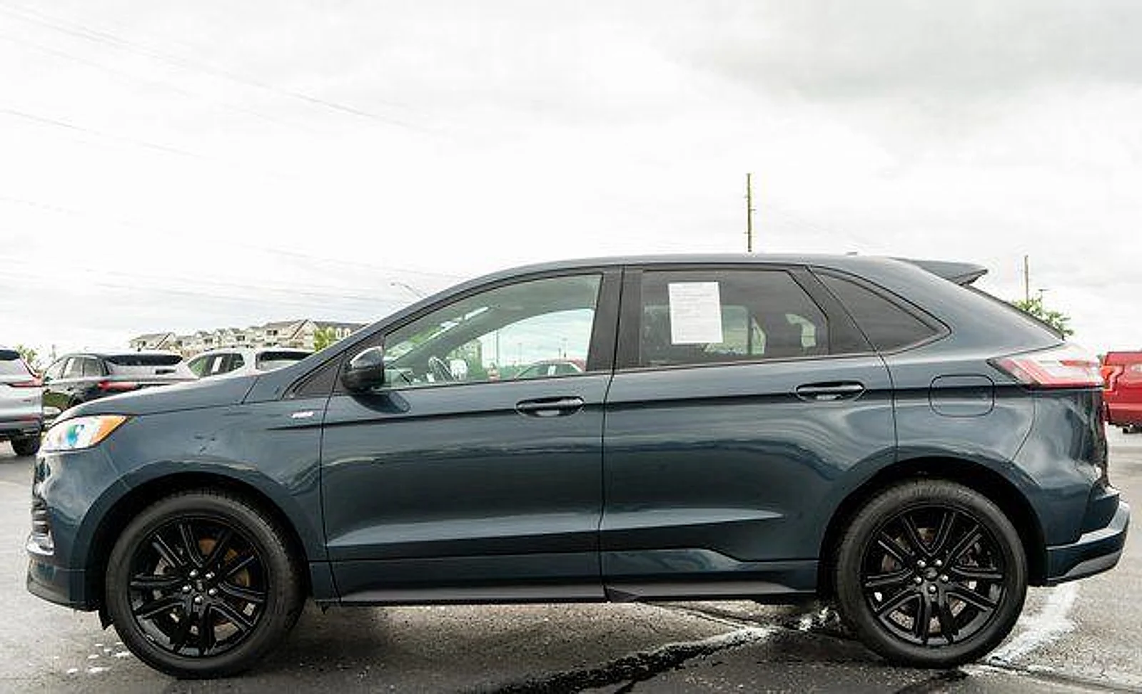 Used 2022 Stone Blue Metallic Ford ST-Line image 9
