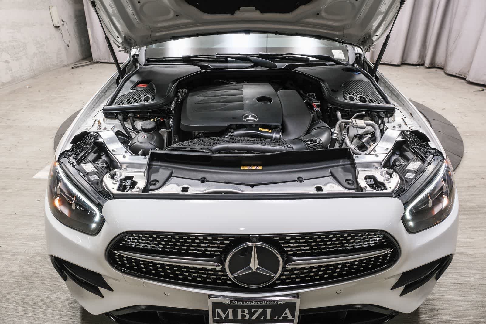 Certified Used 2022 Polar White Mercedes-Benz E 350 image 30