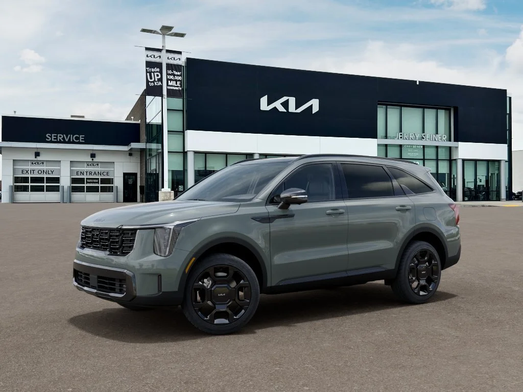 New 2026 Cityscape Green Kia X-Line SX Prestige AWD image 3