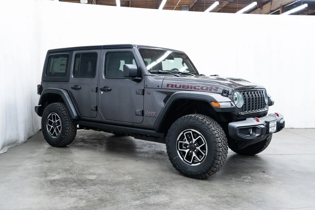 New 2026 Granite Crystal Metallic Clear-Coat Exterior Paint Jeep Rubicon image 1