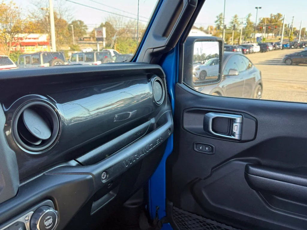 Used 2021 Blue Jeep Unlimited Sport Altitude image 22