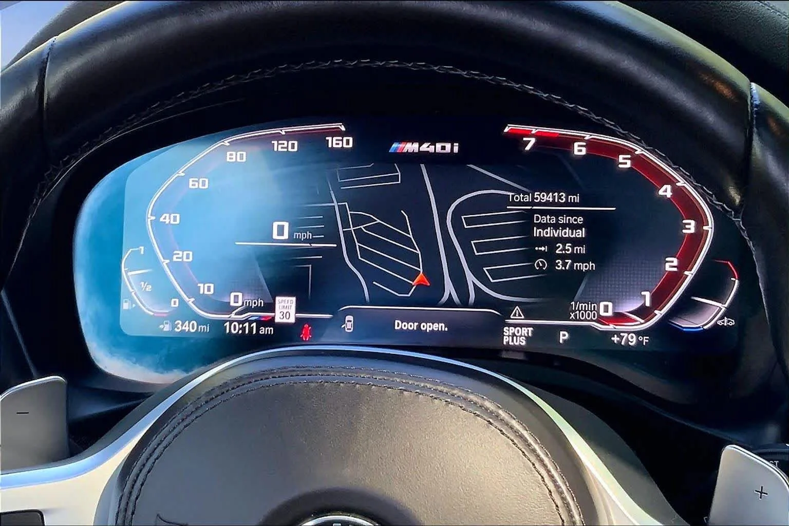 Used 2022 Dark Graphite Metallic BMW M40i image 25