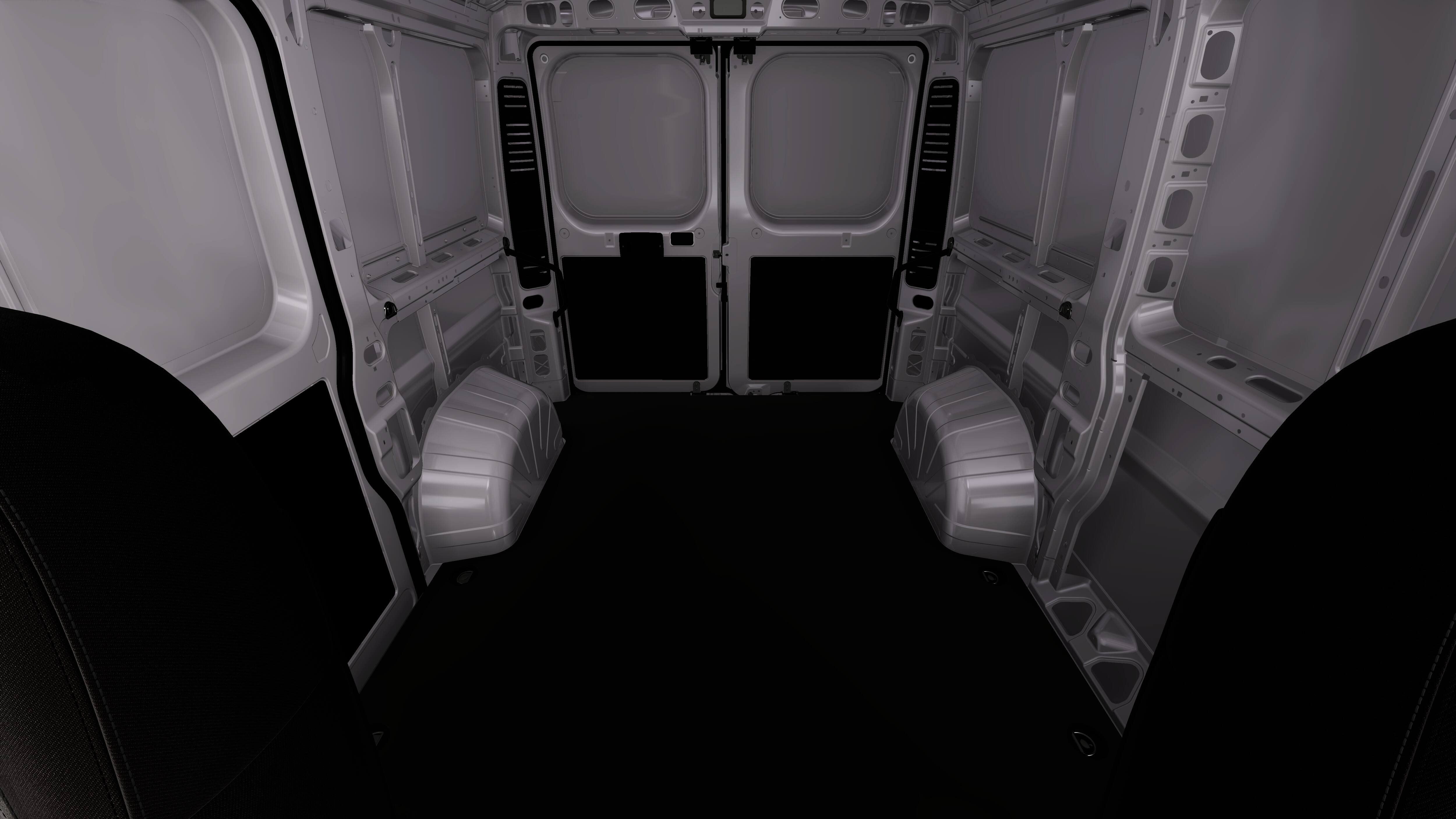 New 2026 Bright White Clear-Coat Exterior Paint RAM Tradesman image 3
