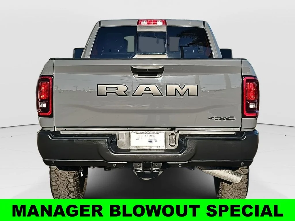 New 2026 Ceramic Gray Clear-Coat Exterior Paint RAM Tradesman image 4