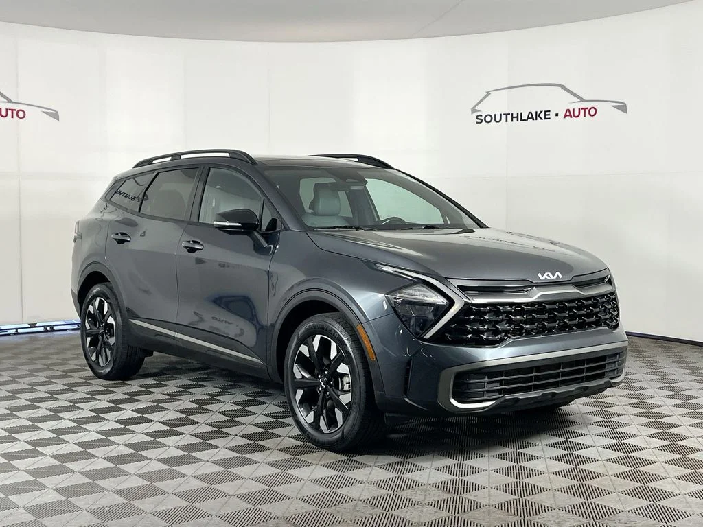 Used 2023 Gray Kia X-Line image 2