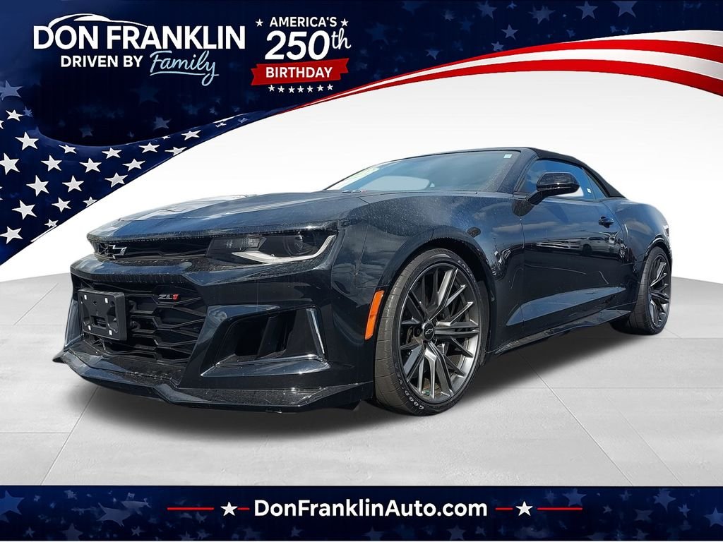 Used 2022 Black Chevrolet ZL1 image 1