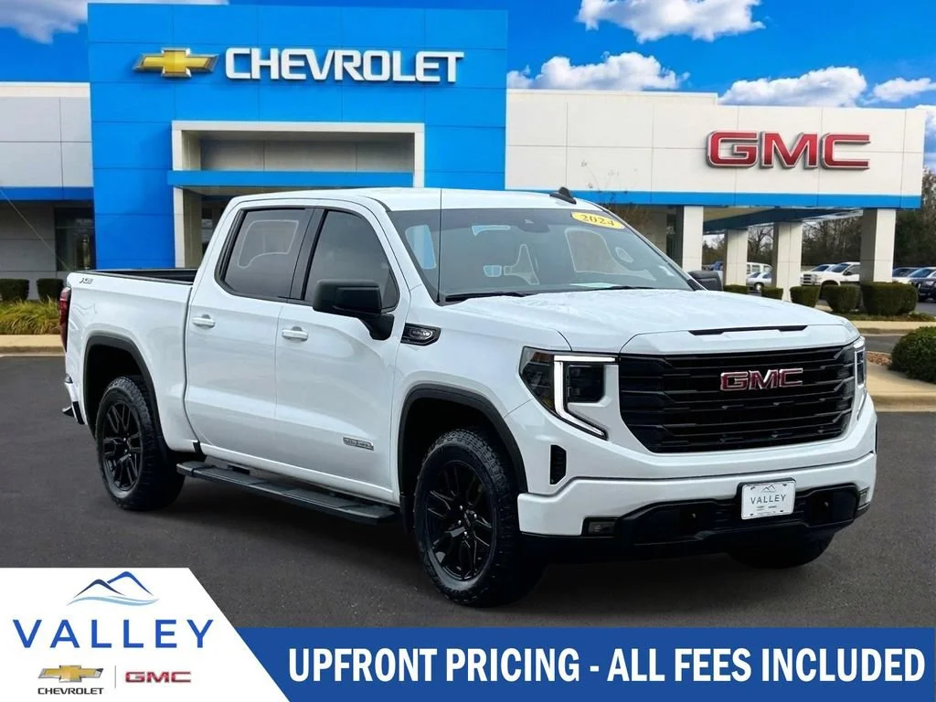 Used 2024 Summit White GMC Elevation image 1