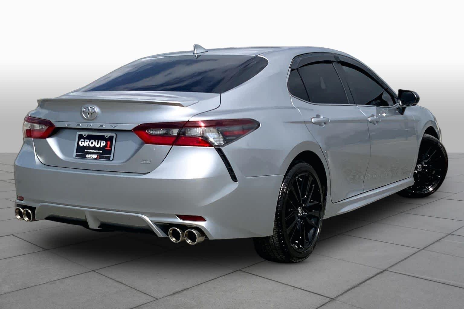 Used 2022 Celestial Silver Metallic Toyota SE image 13