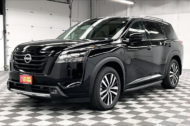 New 2025 Super Black Nissan Platinum image 2