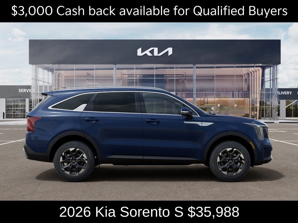 New 2026 Midnight Lake Blue Kia S image 8