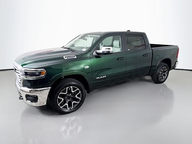 New 2026 Serrano-Green Metallic Exterior Paint RAM Laramie image 3