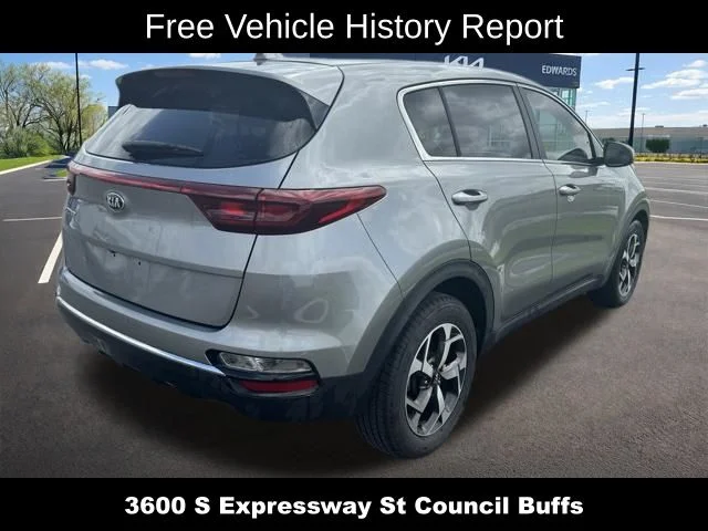 Used 2021 Gray Kia LX image 3