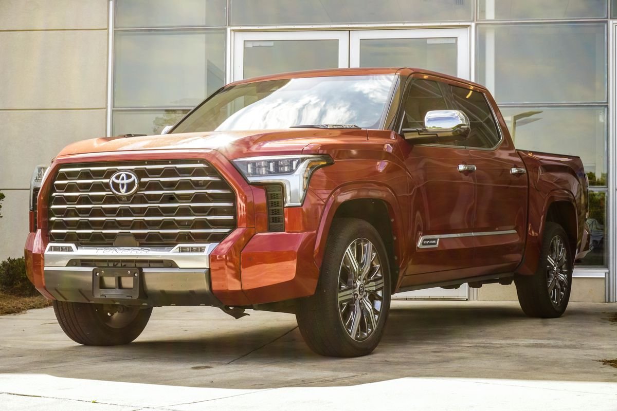 Used 2023 Red Toyota Capstone image 8