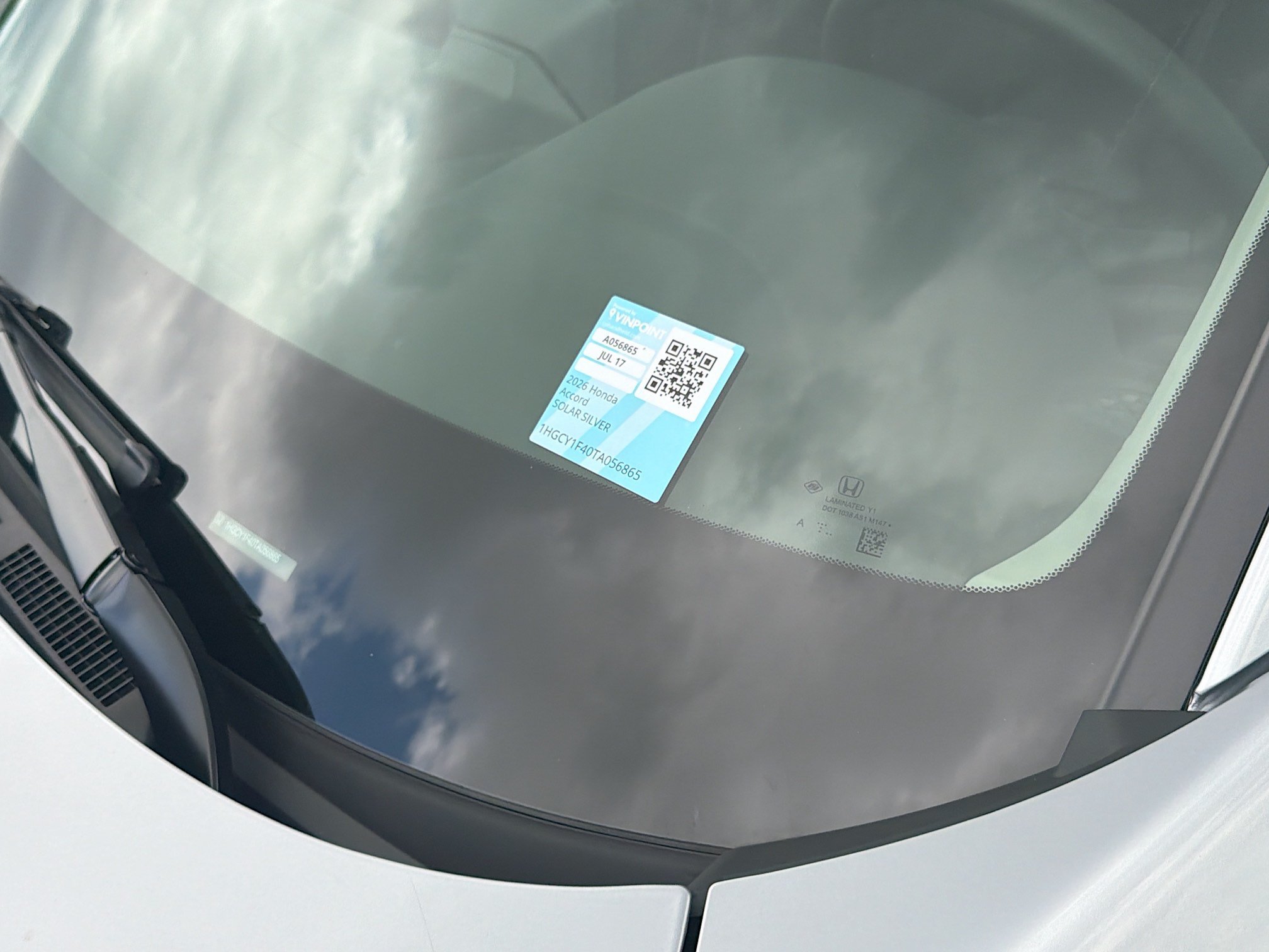 New 2026 Solar Silver Metallic Honda SE image 27