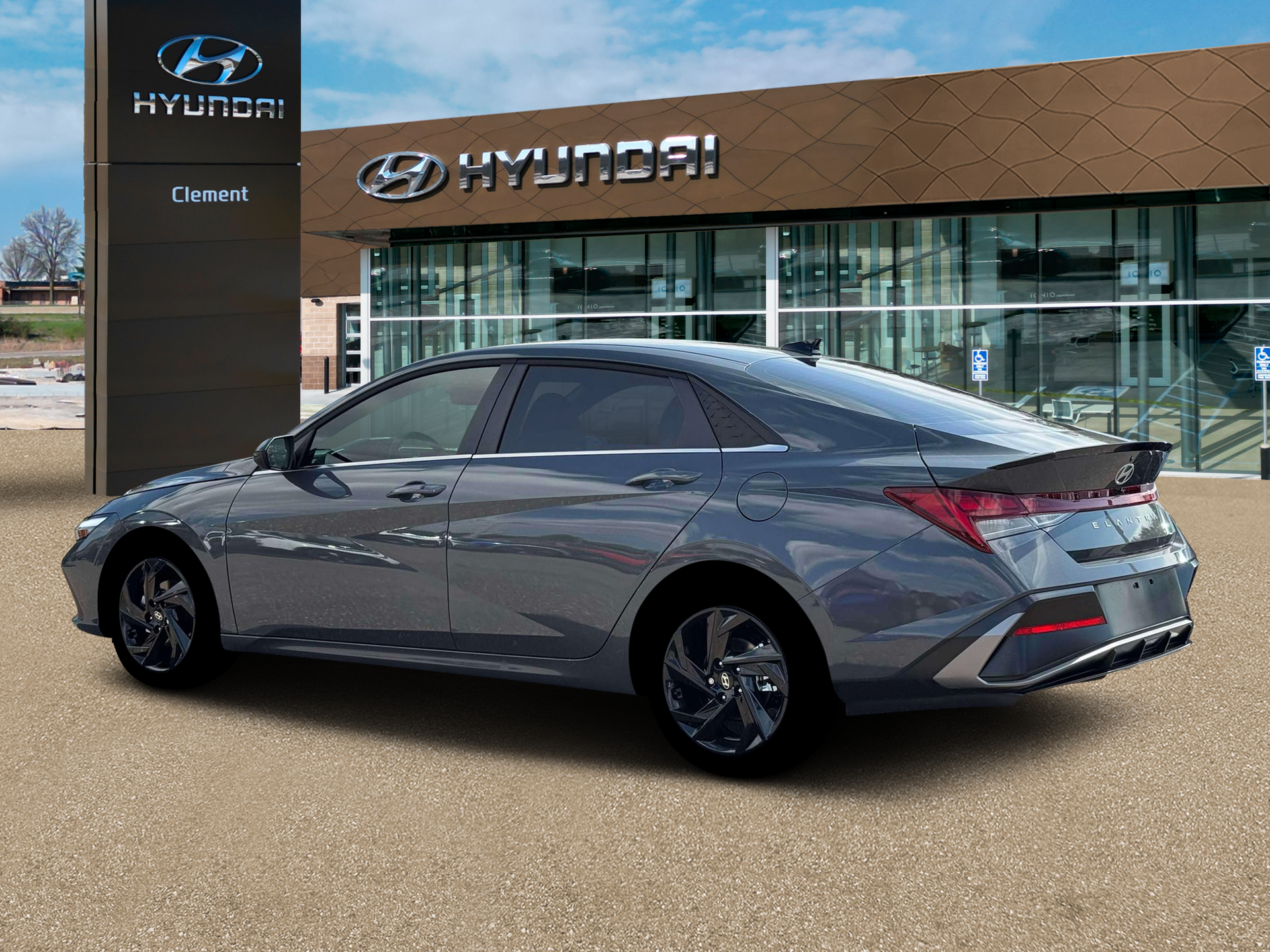 New 2026 Gray Hyundai SEL Sport image 4