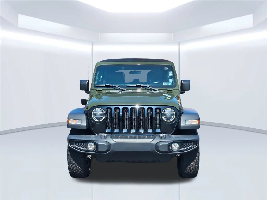 Certified Used 2022 Sarge Green Clearcoat Jeep Unlimited Willys image 15