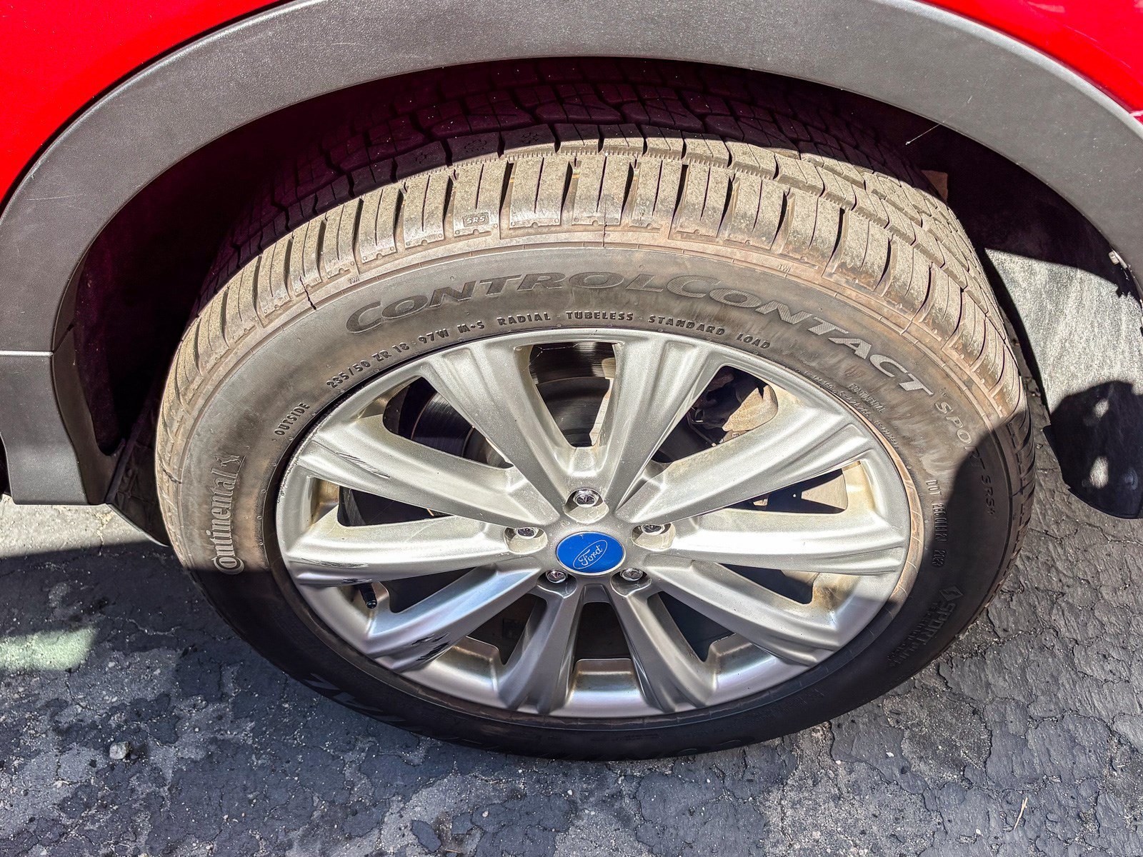Used 2017 Ruby Red Metallic Ford Titanium image 10