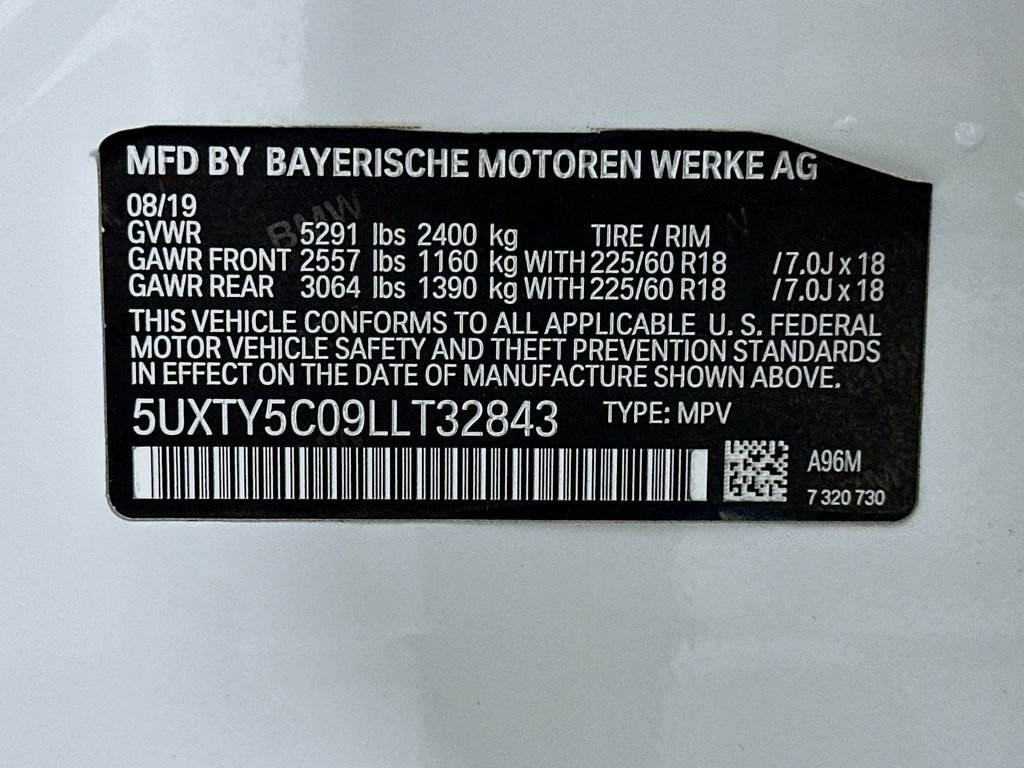 Used 2020 Mineral White Metallic BMW xDrive30i image 33