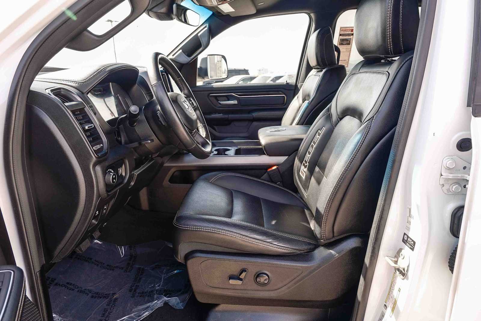 Used 2024 Bright White Clearcoat Ram Rebel image 21