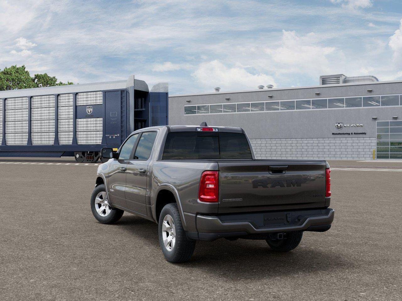 New 2026 Granite Crystal Metallic Clear-Coat Exterior Paint RAM Big Horn image 3