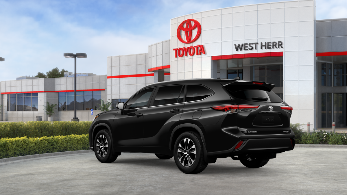 New 2026 Midnight Black Metallic Toyota XLE image 6