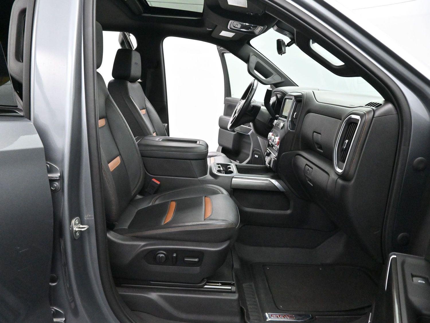 Used 2021 Satin Steel Metallic GMC AT4 image 32