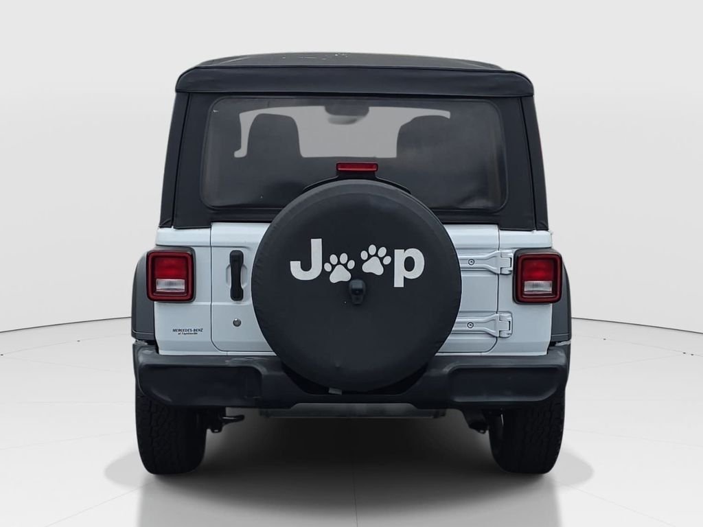 Used 2019 White Jeep Unlimited Sport S image 6