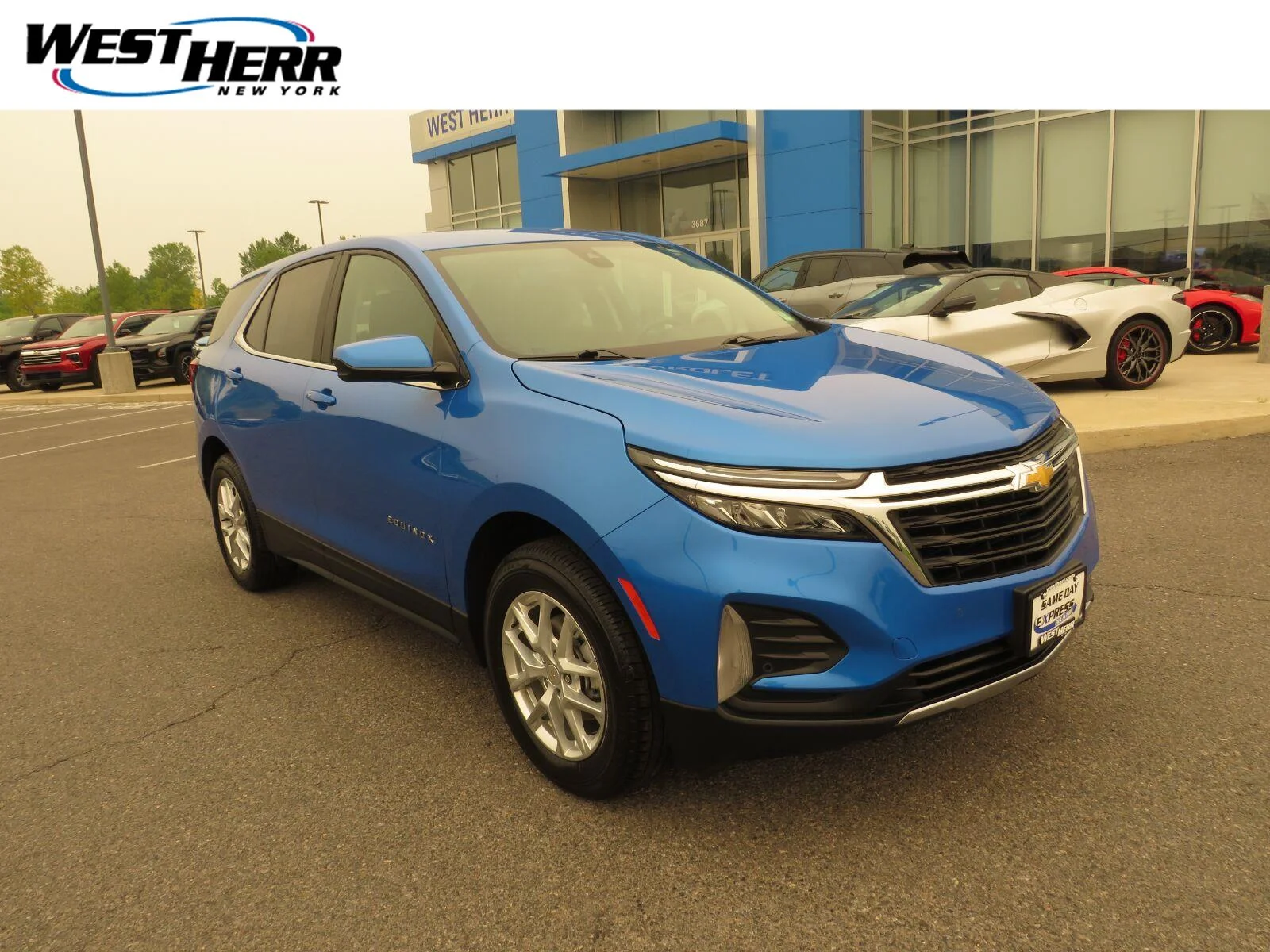 Used 2024 Riptide Blue Metallic Chevrolet LT image 1