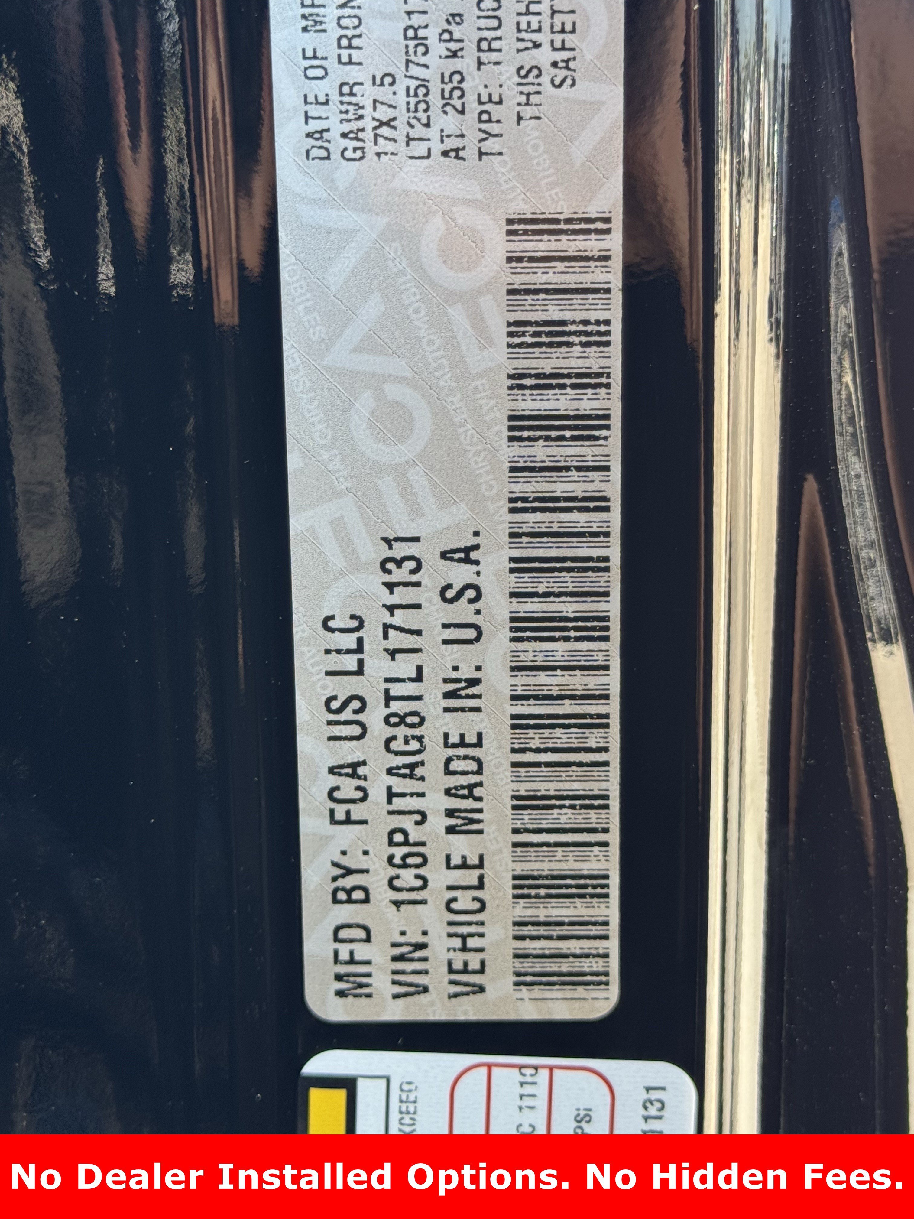 New 2026 Black Clear-Coat Exterior Paint Jeep Texas Trail image 21