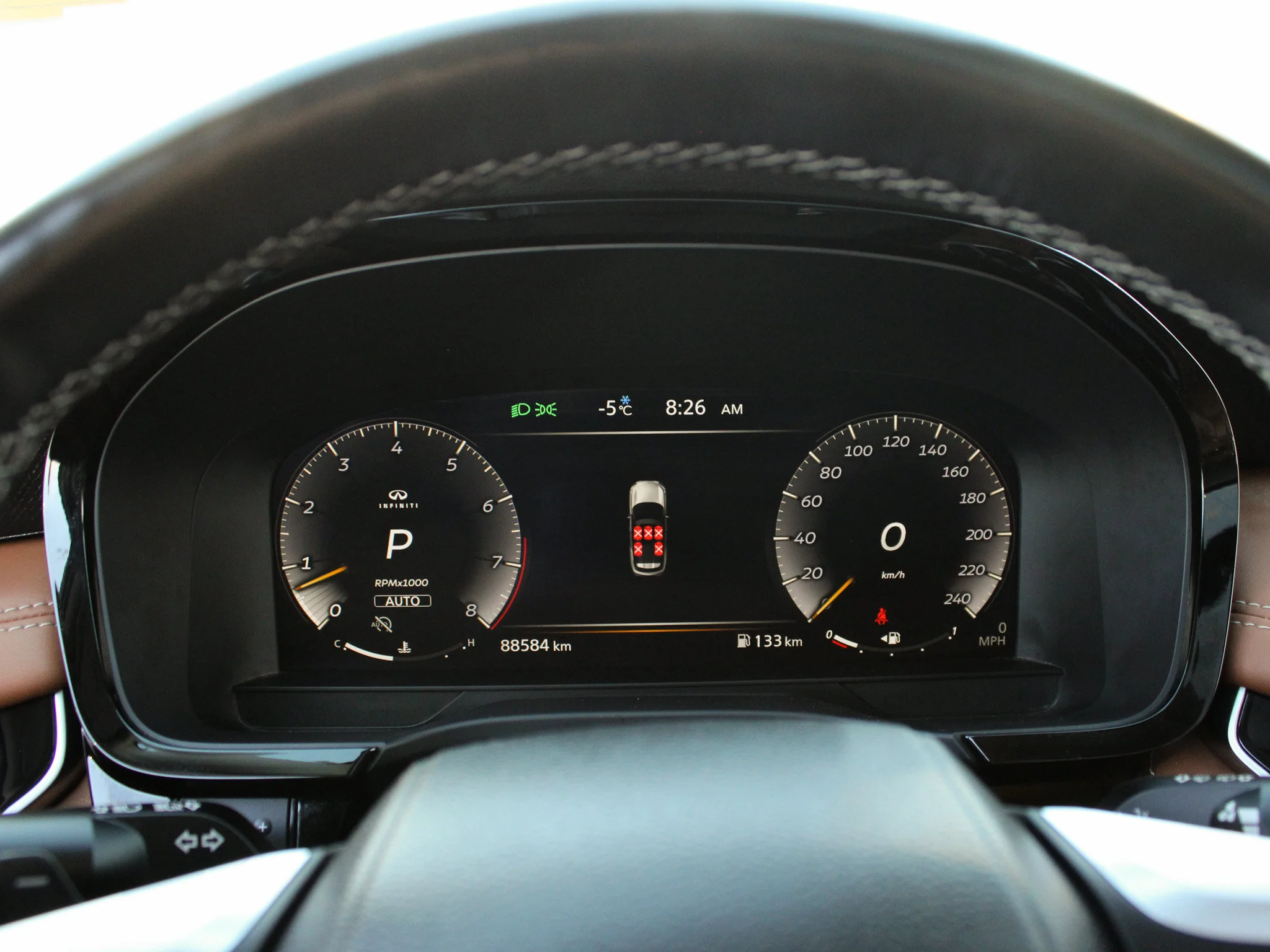 Certified Used 2023 White INFINITI Sensory * No Accidents | Head-Up Display | Heated Brown Seats | Winter Tires | 3M PPF image 7
