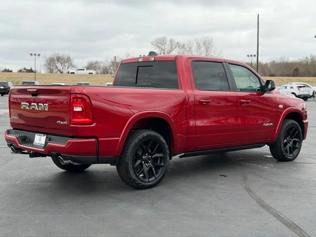 New 2026 Molten Red Pearl-Coat Exterior Paint RAM Laramie image 8