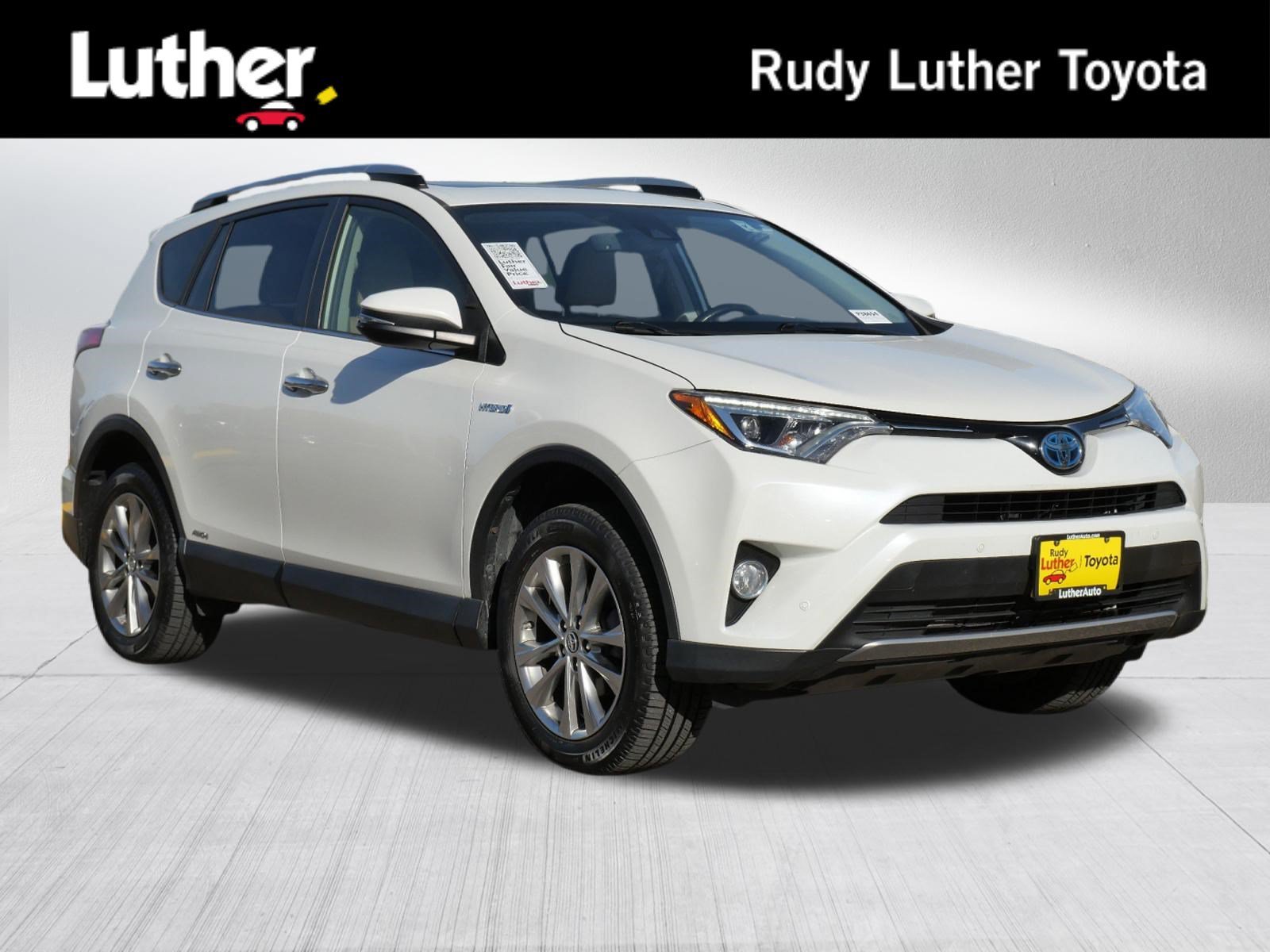 Certified Used 2018 Blizzard Pearl Toyota Hybrid Limited image 1