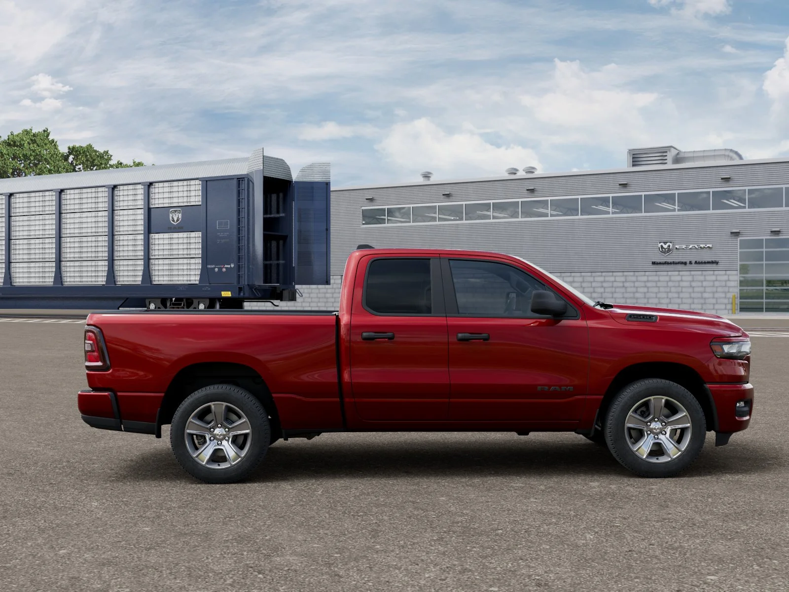 New 2026 Molten Red Pearlcoat RAM Express image 21