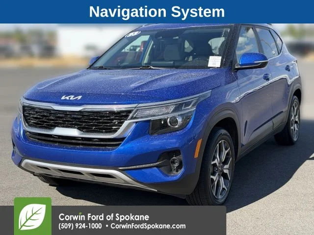 Used 2023 Neptune Blue Kia EX image 5