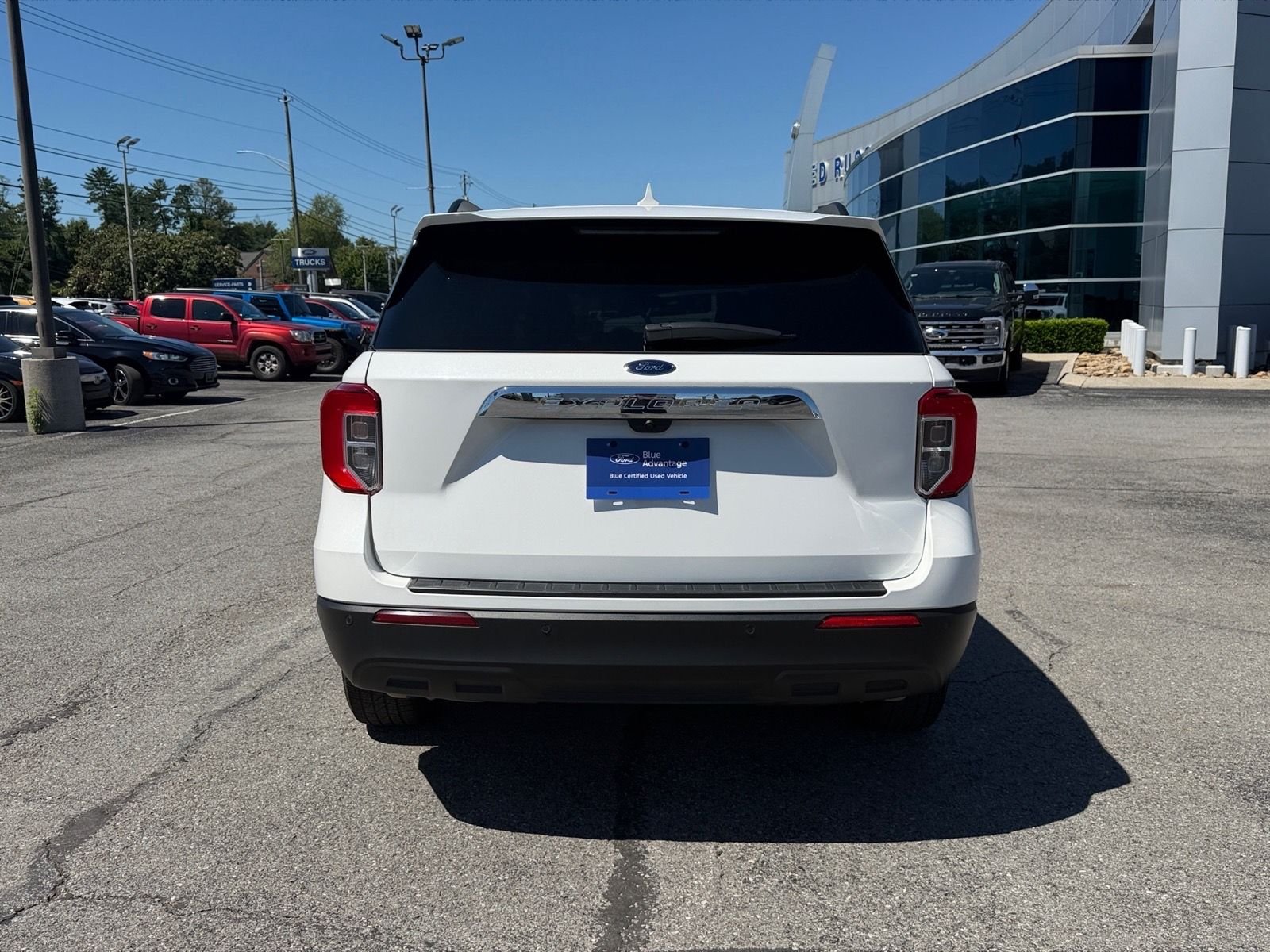 Certified Used 2023 White Metallic Ford XLT image 7