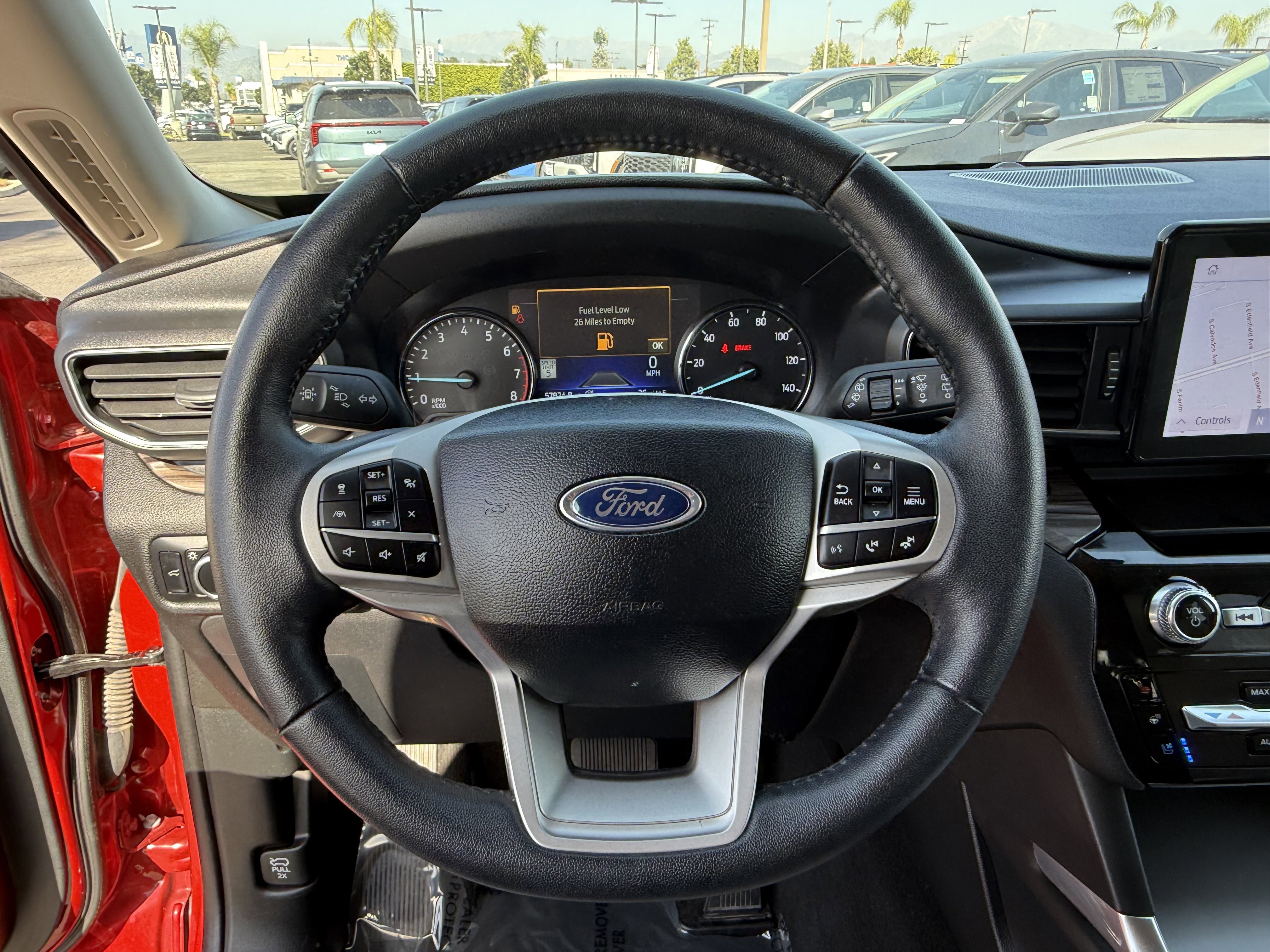Used 2024 Rapid Red Metallic Tinted Clearcoat Ford Limited image 18