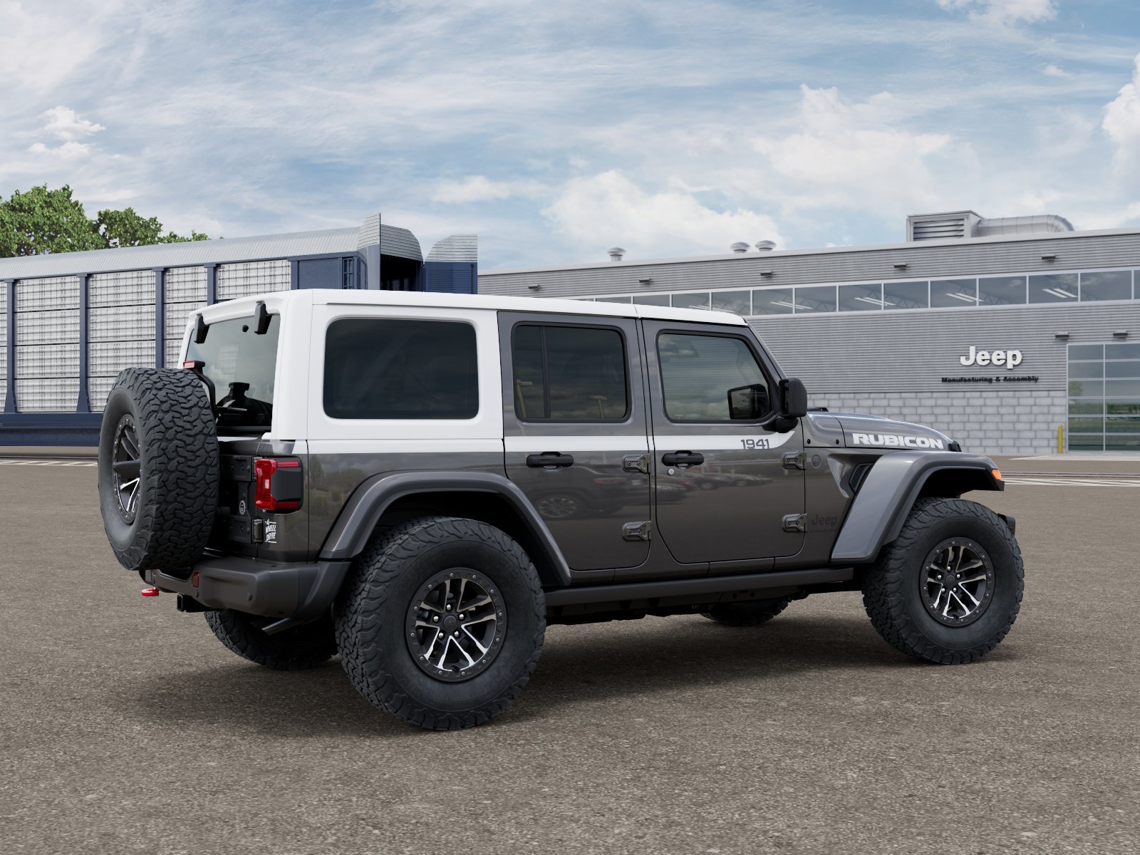 New 2027 Granite Crystal Metallic Clear-Coat Paint Jeep Rubicon X image 2