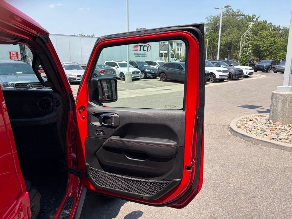 Used 2025 Firecracker Red Clearcoat Jeep Rubicon X image 10