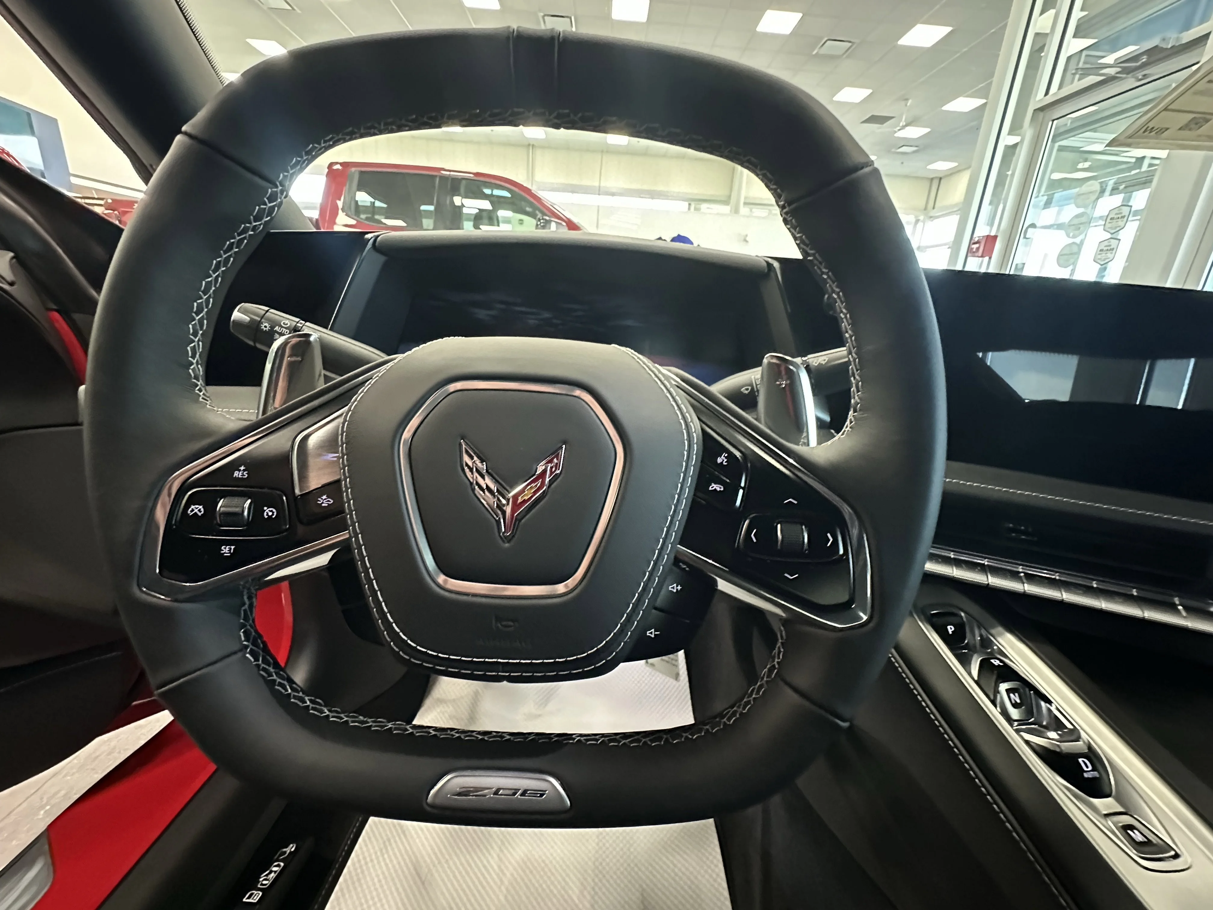 New 2026 Torch Red Chevrolet 1LZ Z06 image 10