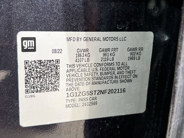 Used 2022 Dark Ash Metallic Chevrolet RS image 40