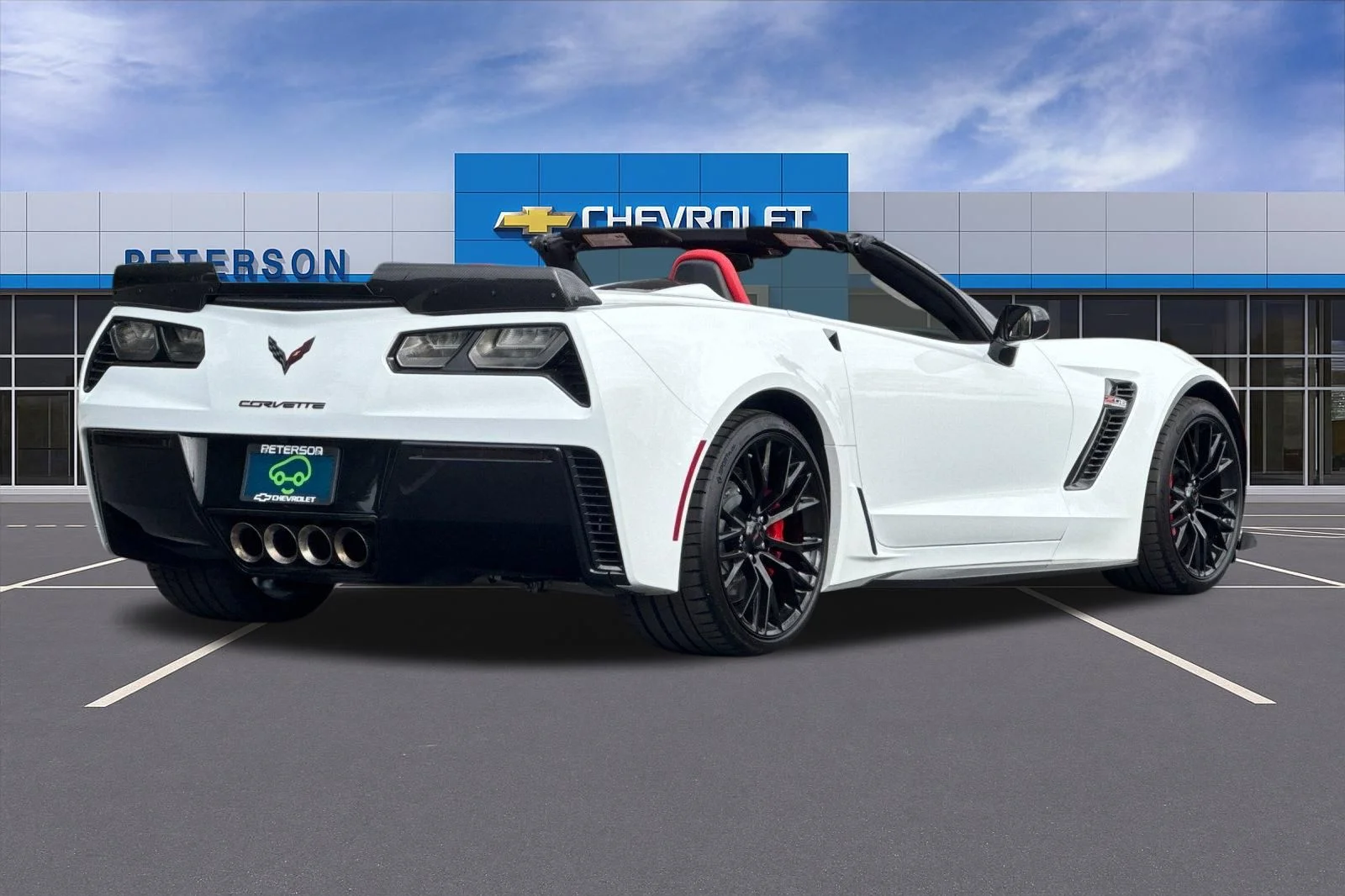 Certified Used 2019 White Chevrolet Z06 image 4