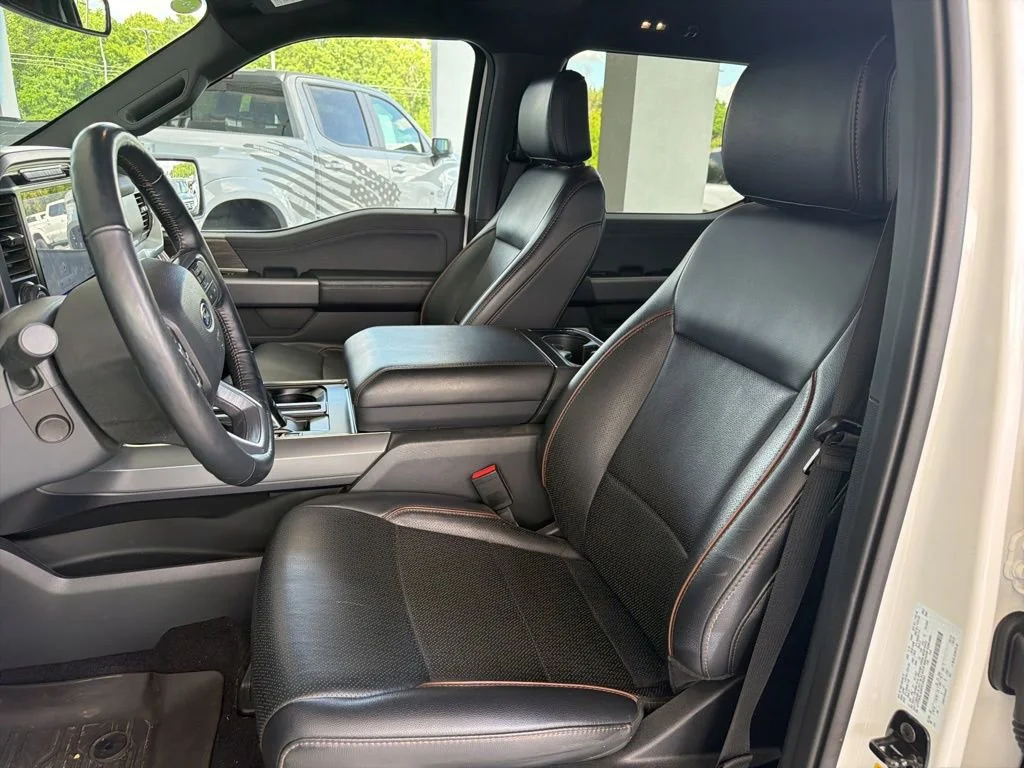 Used 2024 Star White Metall Ford LARIAT image 7
