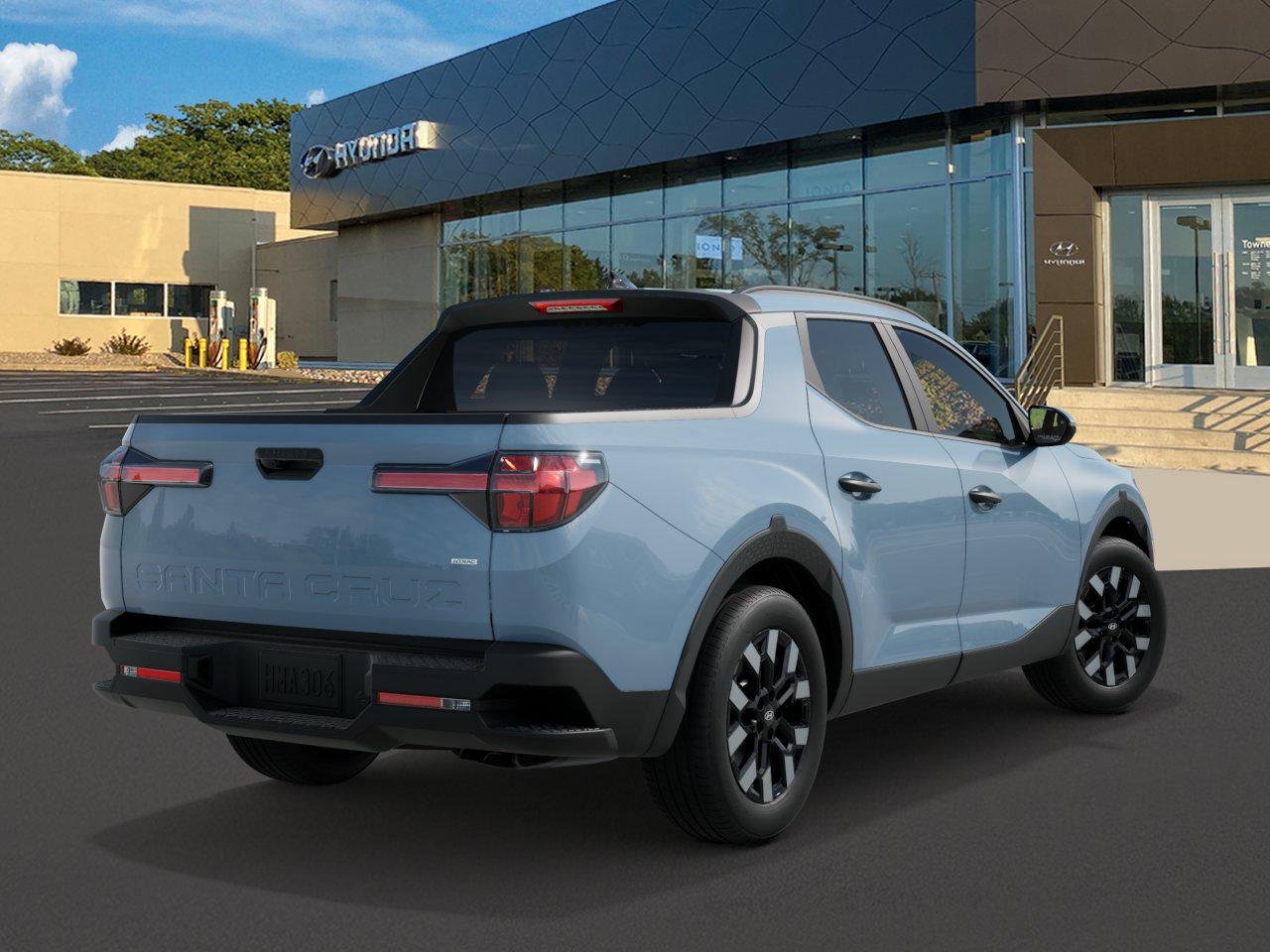 New 2026 Blue Hyundai SEL AWD image 4