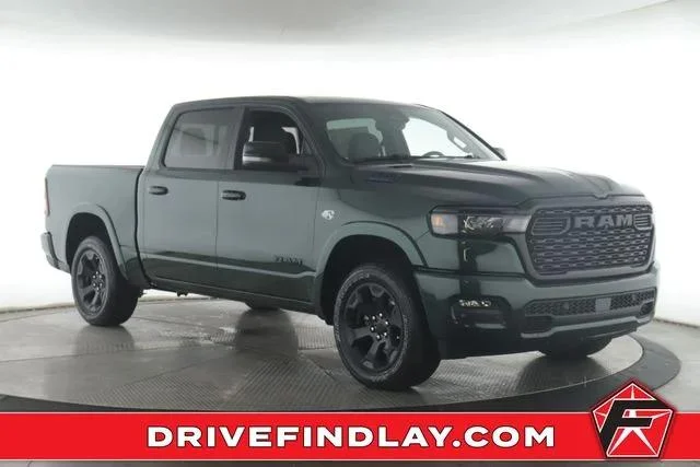 New 2026 Serrano-Green Metallic Exterior Paint RAM BIG HORN image 1