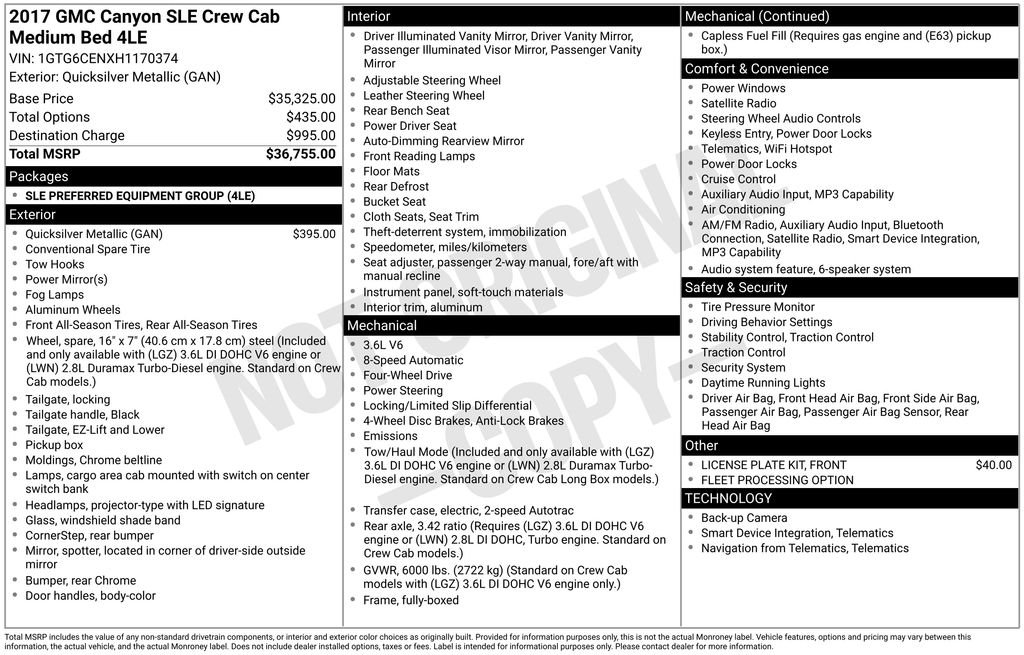 Used 2017 Silver GMC SLE1 image 19