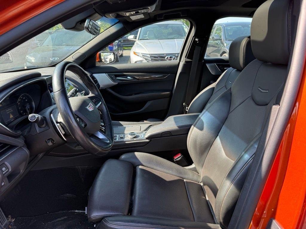 Used 2023 Blaze Orange Metallic Cadillac Sport image 6