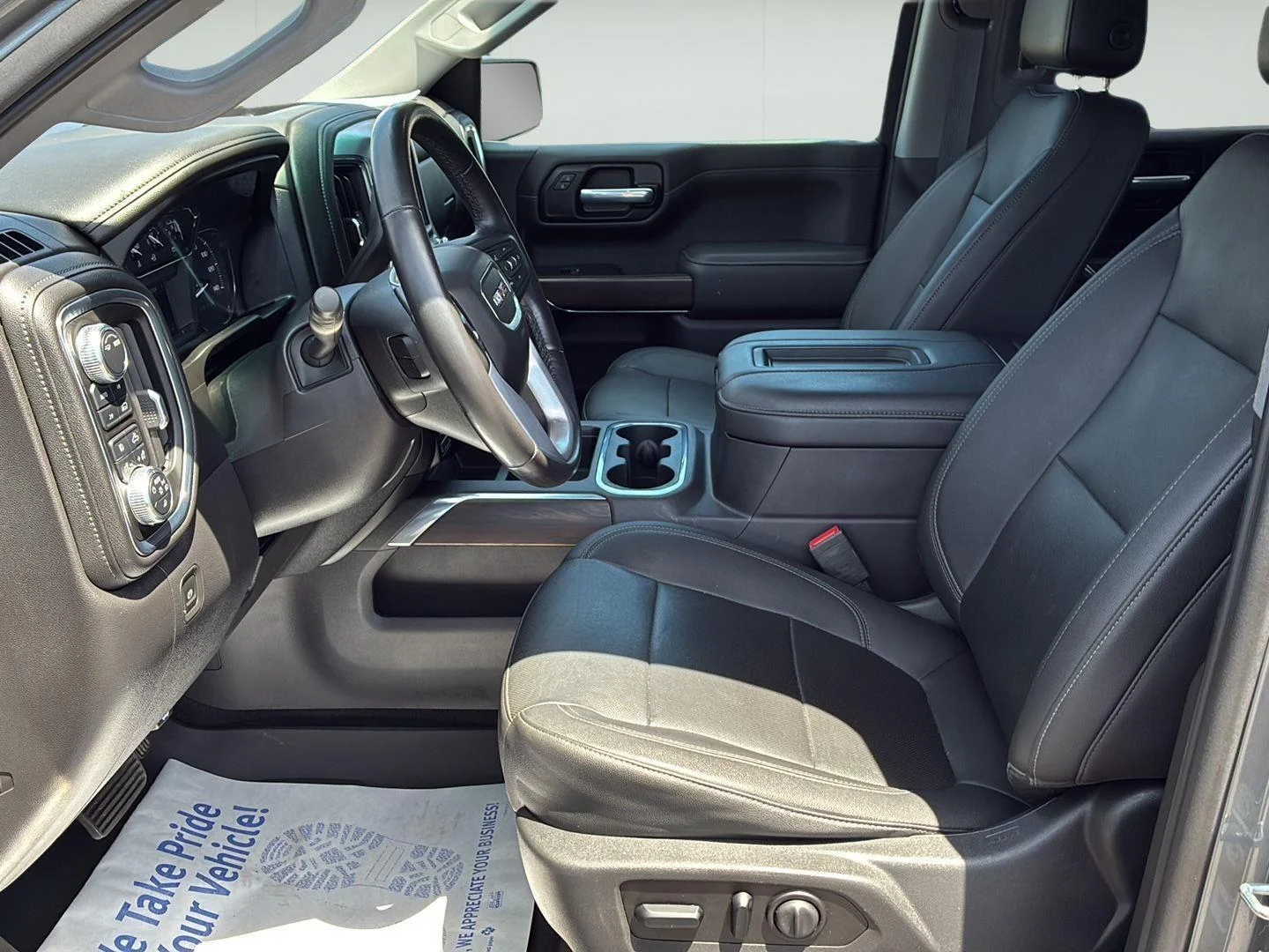 Used 2021 Satin Steel Metallic GMC SLT image 14