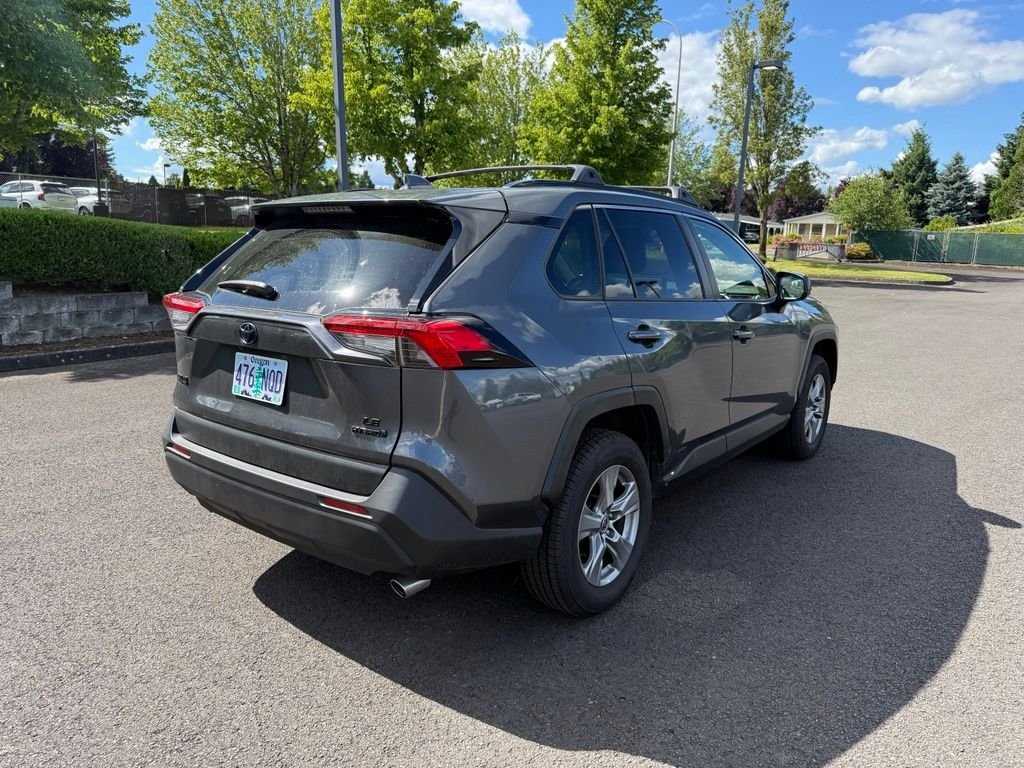 Used 2022 Magnetic Gray Metallic Toyota LE image 7