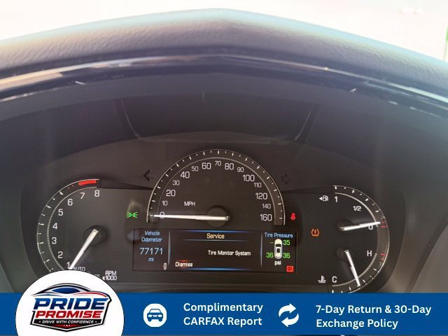 Used 2019 CRYSTAL WHITE TRICOAT Cadillac Luxury AWD image 29