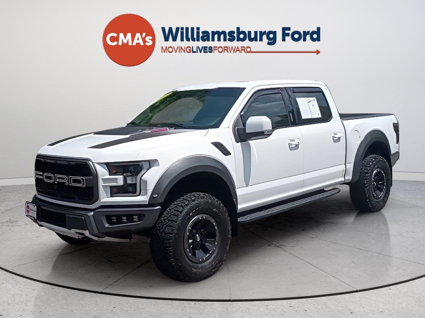 Used 2018 Oxford White Ford Raptor image 1